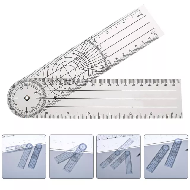 Goniomètre Médical Règle D'angle En Plastique Spinal De Rapporteur Outil