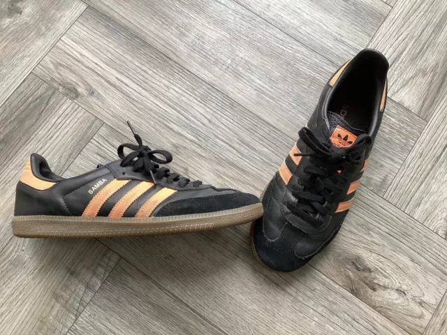 Black leather trainers size sales 9