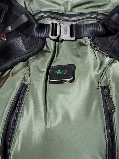 Tumi Alpha Bravo Grant Green Ballistic Nylon Men's Backpack
