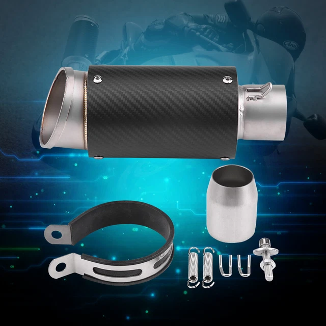 Hot Car Carbon Fiber Stainless Steel Motorcycle Exhaust Tail Pipe Tip Tailpipe