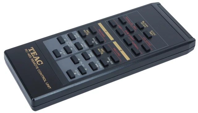 Télécommande D'origine TEAC RC-707 Pour Lecteur Double Cassette, Garantie 6 Mois