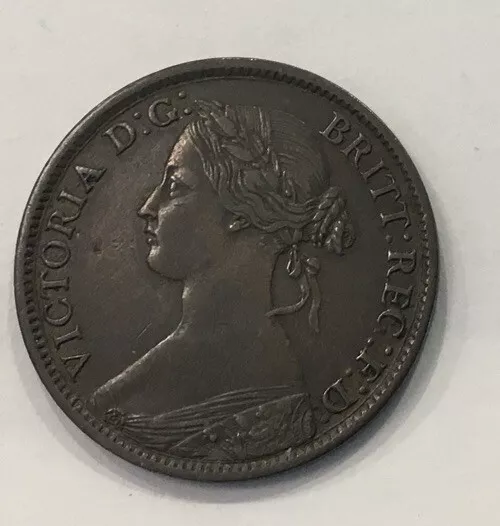 Canada Nova scotia 1861 half cent KM 7 XF+