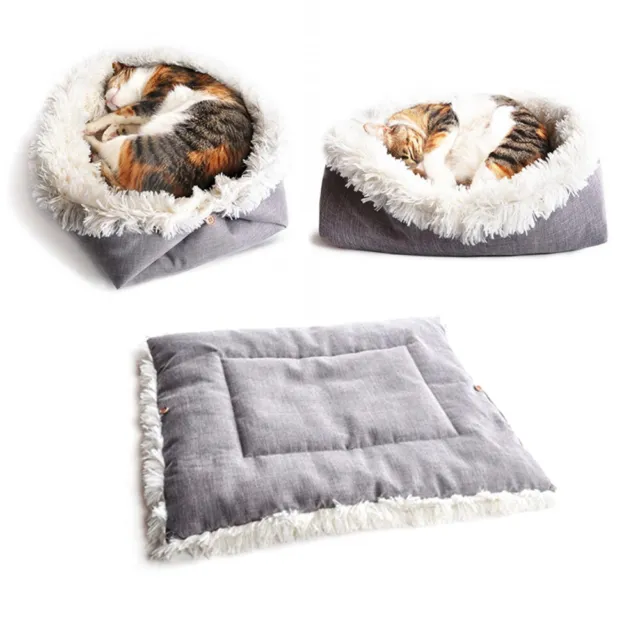 Dog Sleeping Cushion Small Cat Round Pet Bed Autumn And