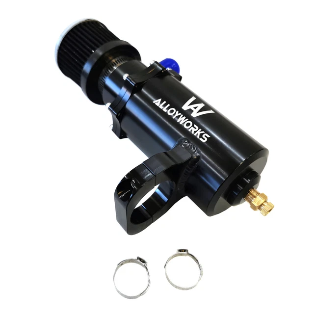 ALUMINUM AIR OIL Separator Catch Can w/ Filter For 20172023 CanAm