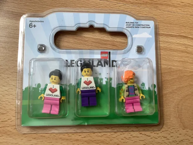 Lego 3 Minifigure Set Legoland 853607