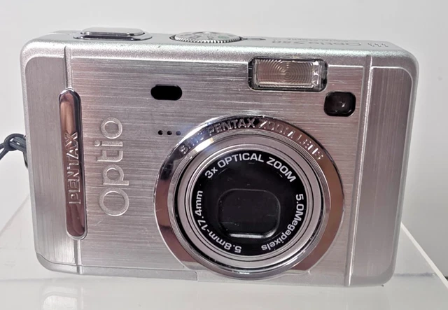 CÁMARA DIGITAL PENTAX Optio S50 N73 MP probada con tarjeta de