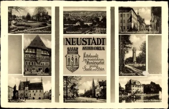 Ak Neustadt an der Orla, Lutherhaus, Karl Alexander Straße,... - 2056710