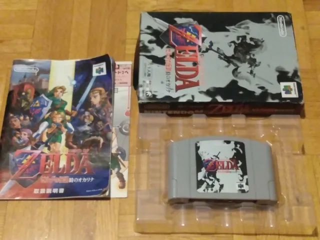 Zelda no Densetsu: Toki no Ocarina Nintendo 64 N64 JP Japan Legend Okarina Time