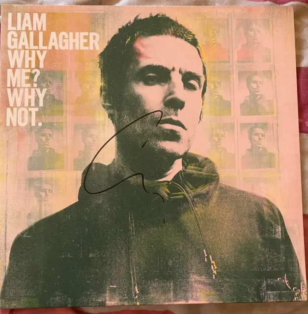  Liam Gallagher Oasis Signed Autograph MTV Unplugged Vinyl  Record PSA/DNA COA : Arte Coleccionable y Bellas Artes