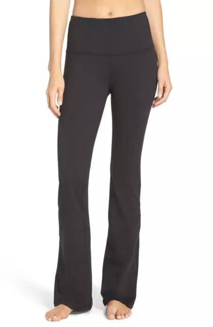 NEW Zella Barely Flare Live in High Waist Pants - Black - Size 4