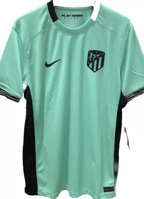 BNWT! Atlético Madrid FC 23/24 Stadium Home Jersey Men Adults Sz.M 23% OFF-$115