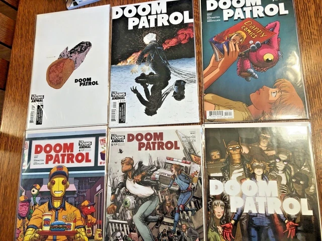 DOOM PATROL Comic lot #1 thru #6 Run - NM  DC - Young Animal