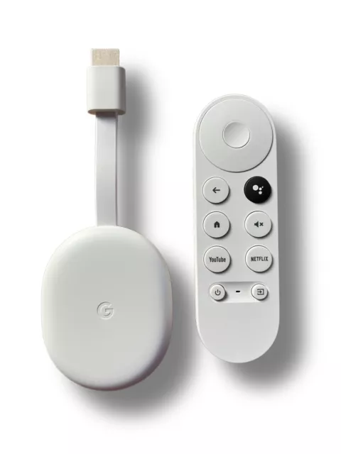 Google Chromecast 4 HD mit Google TV - Weiß (GA03131-DE) B-Ware