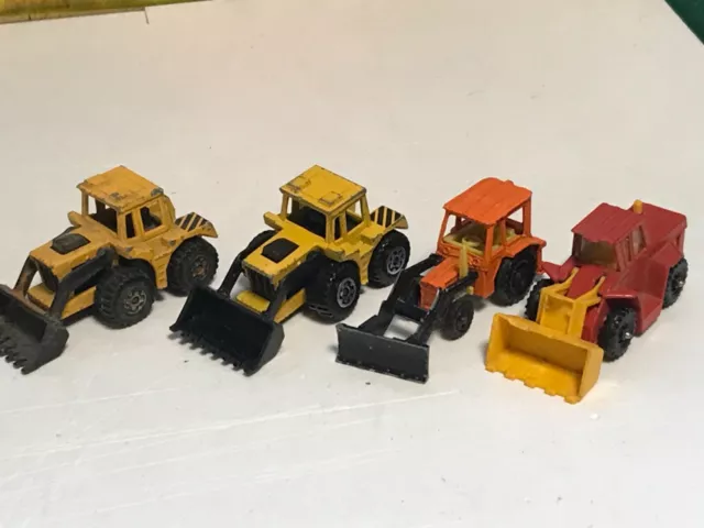 Corgi.juniors.matchbox Dicast.tractors.drotts.front Loading Shovel.digger Bucket