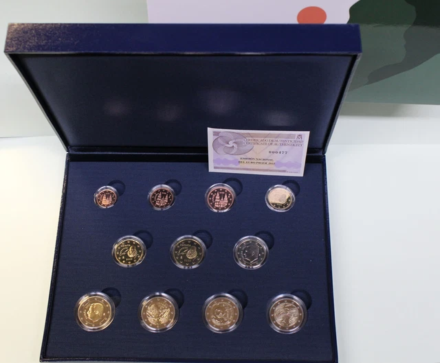 Spanien Kursmünzensatz KMS 2022 mit 2 € Elcano, Garajonay, Erasmus PP € 9,88