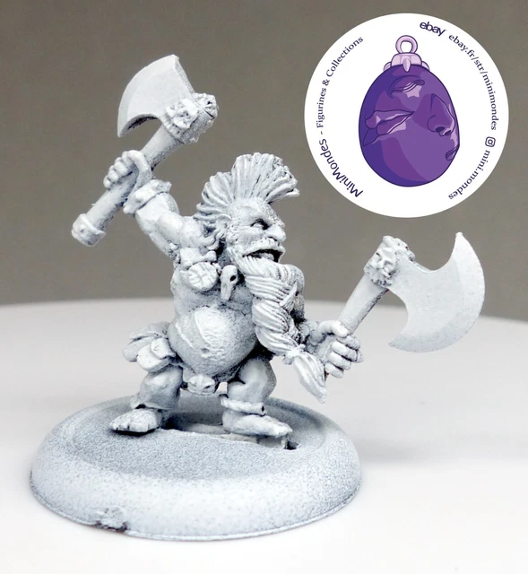 Warhammer Aos, Dwarf, Nain, Crew, Servant, Oop Metal, Organ Gun, Canon Orgue