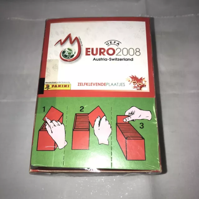 2008 Panini Euro Soccer MASSIVE 100 Pack Sealed Box-500  Stickers! MODRIC RC YR