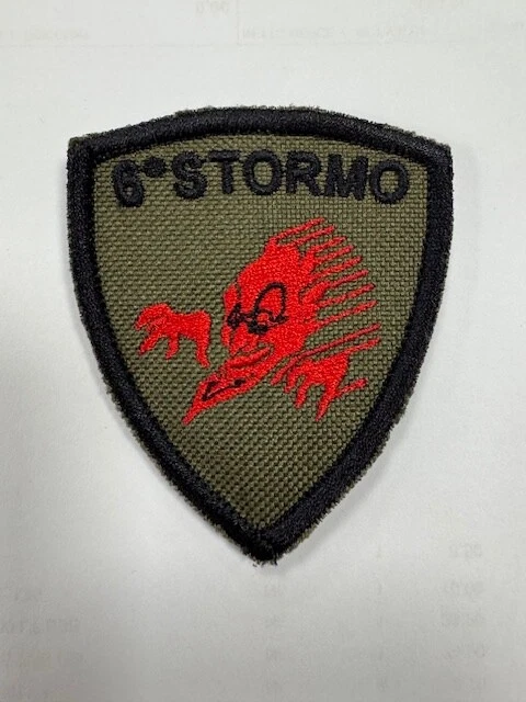 MAREL Toppa Ricamata Croce Rossa Italiana Corpo Militare CRI - 6 X 7,5 Cm, Da Cucire O Termoadesiva, Patch Per Giacche E T-Shirt
