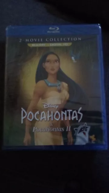 Pocahontas (Blu-ray + DVD, 2016, 2-Disc Set ) Walt Disney