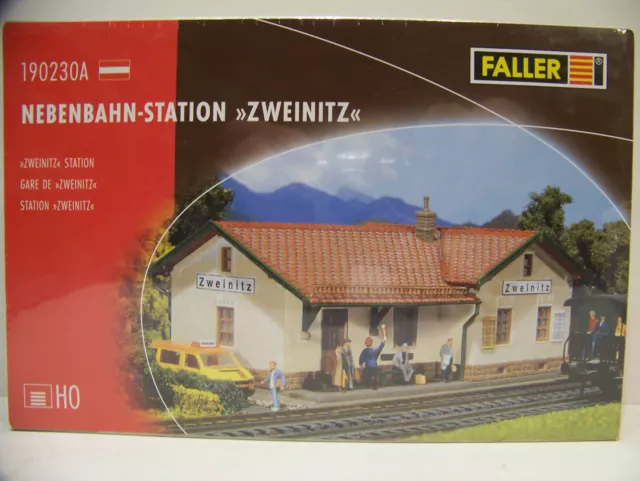 Faller H0 190230A / NEBENBAHN-STATION >>ZWEINITZ<<  NEU