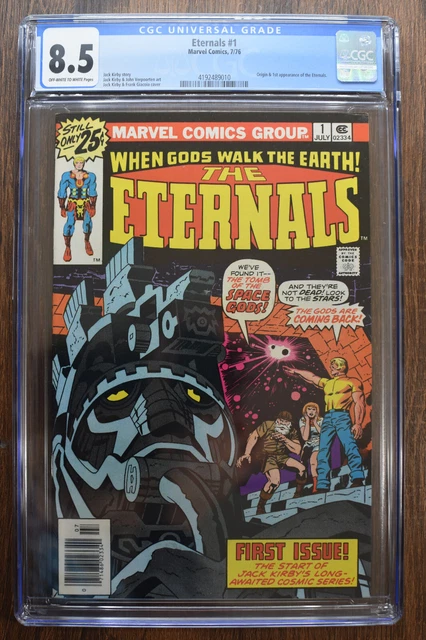 Eternals 1 - Marvel 1976 CGC 8.5 Origin and 1st Appearance of the Eternals Kirby
