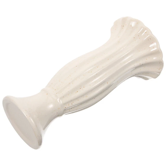 Pedestal Flower Vases Ceramic Grave Vase Flower Holder with Spike Roman Column