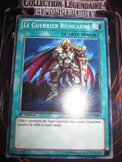 Yu-Gi-Oh! Com Le Guerrier Reincarne Lcjw-Fr067 Neuve Mint Le Monde De Joey