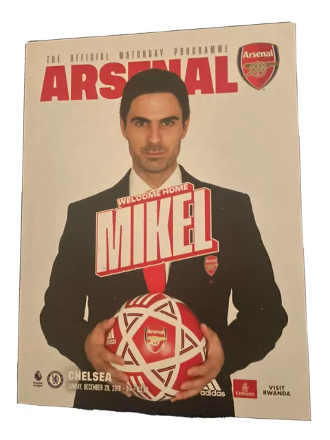 Arsenal Home Programmes 2019-2020 Season