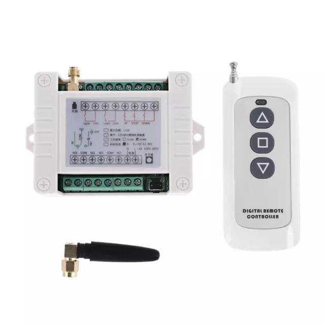 Receiver and Transmitter 2 Channel Remote for Garage Door