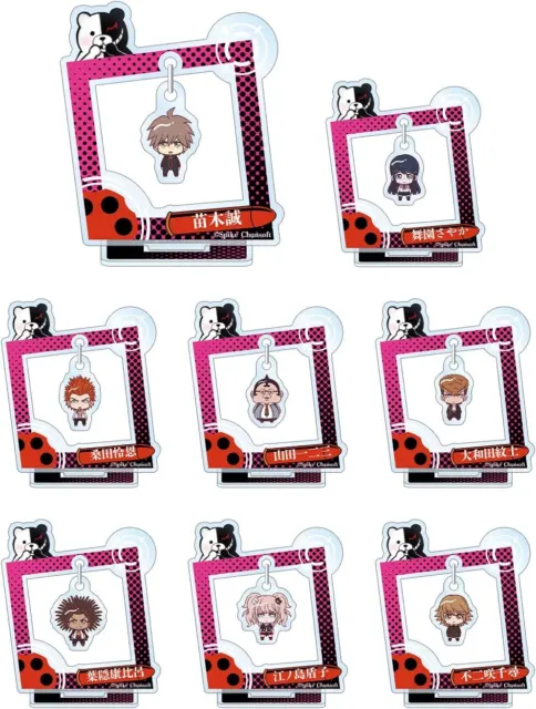 Danganronpa 1 2 Reload Trading Acrylic Stand Set of 8, H67mm x W59mm (Ver.A)