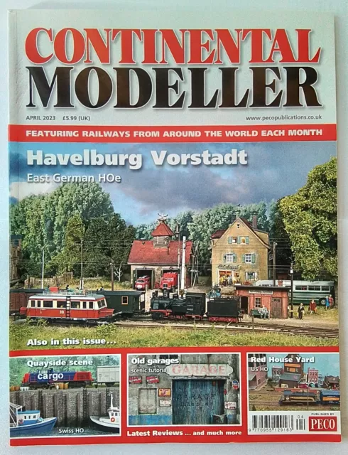 CONTINENTAL MODELLER MAGAZINE Vol 45 No. 4 Apr 2023 Model Railways Trains Europe