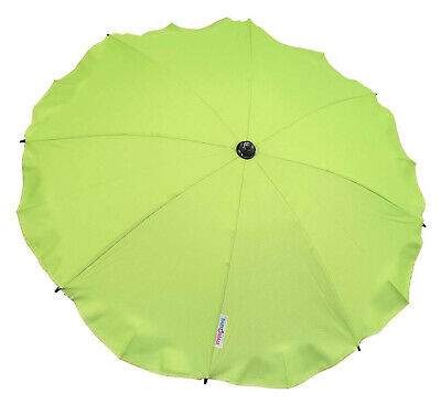 Mothercare Universal Baby Umbrella Parasol Fit Mothercare Trenton Deluxe PRAM Lime green 