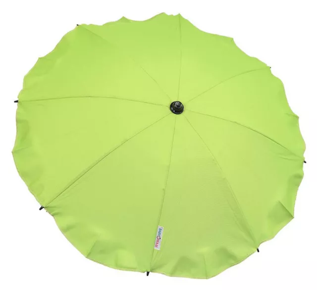 Universal Baby Umbrella Waterproof Fit Graco pram/stroller Light green