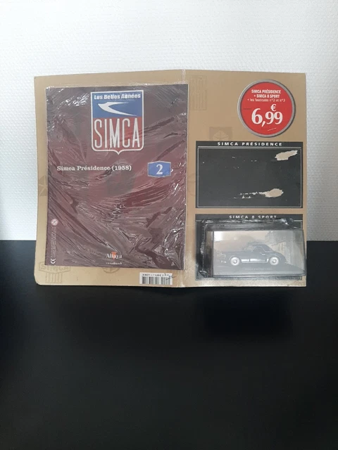 Simca 8 Sport 1952 1/43 IXO Altaya Neuf Boite Vitrine