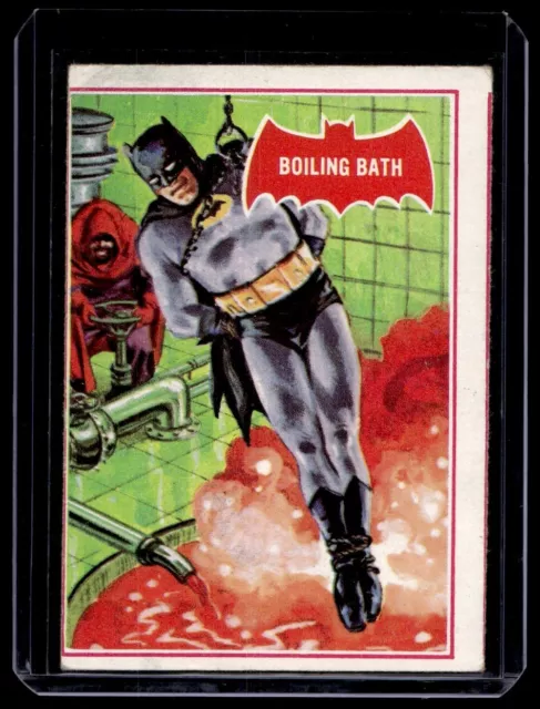 1966 Topps Batman Red Bat Boiling Bath EX Condition #12A