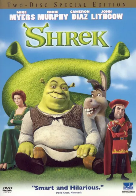 SHREK (DVD, 2001, 2-Disc Set, Special Edition), Shrek 2, And Shrek 3 ...