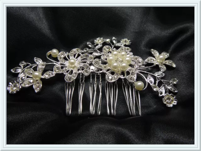 BEAUTIFUL Crystal Rhinestone Bridal Hair Comb,Chic,Wedding,Party,Hairpin,Gift