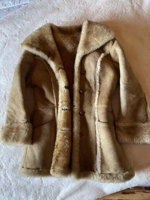Ardney suede lamb coat sales