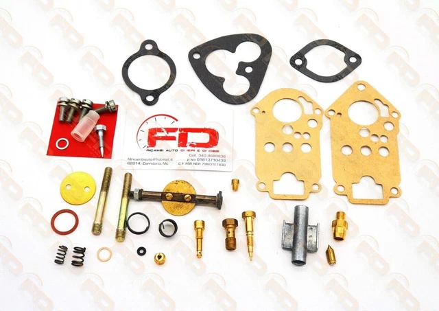 KIT RIPARAZIONE CARBURATORE Fiat 127 1050cc Weber 32 ICEV 16/150 EUR 44,90 - IT - Foto 3
