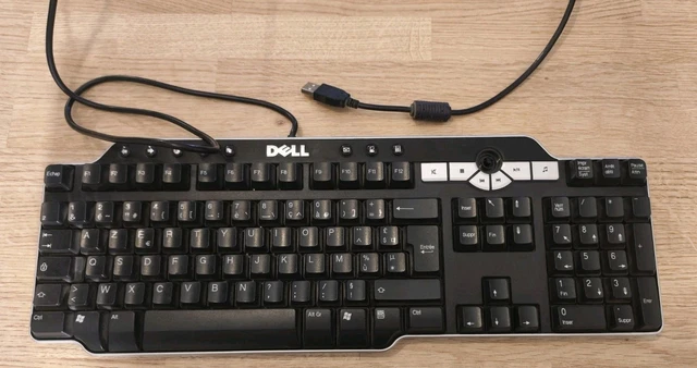 Clavier Alienware SK-8165 AZERTY - USB - Membrane - Bon état - Gaming