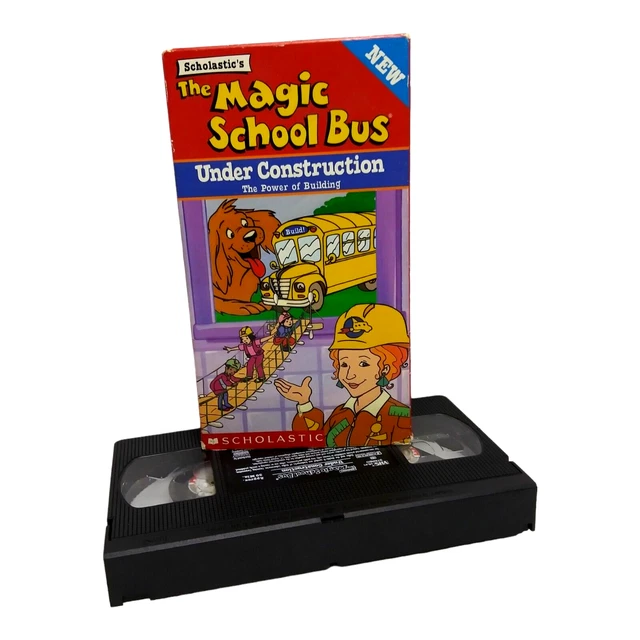 THE MAGIC SCHOOL Bus 2000 Under Construction VHS Video Tape PBS ...
