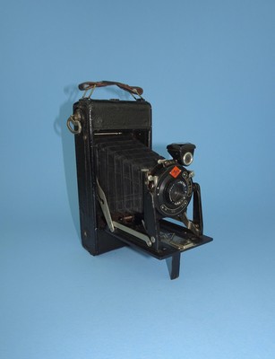 VINTAGE Agfa Bilinar pieghevole fotocamera in ottime condizioni 