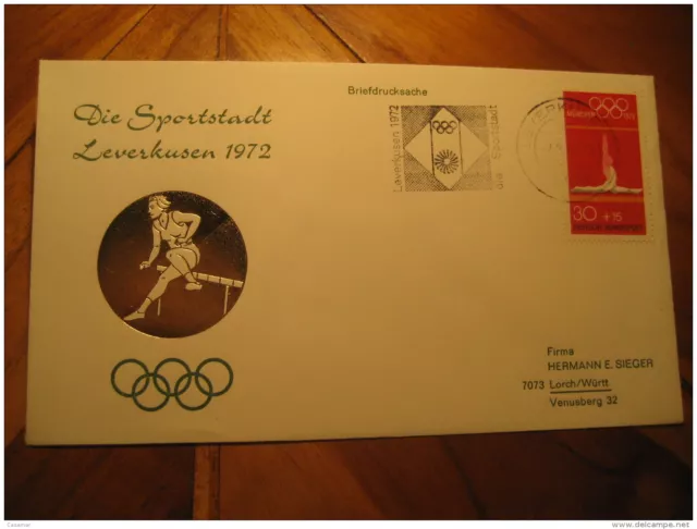 Munich 1972 Olympic Games Olympics Leverkusen 1972 Cancel Coque Germany