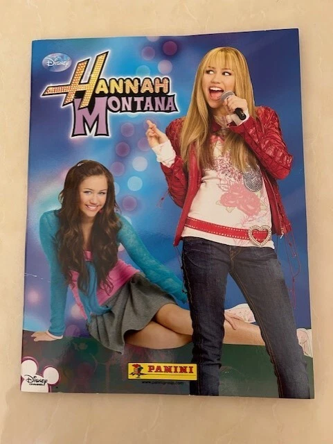 COMPLETE PANINI HANNAH Montana Sticker Album Collection Mint Condition ...