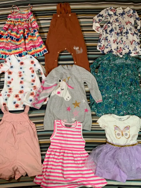 18-24 Months Baby Girl Dress Outfit Bundle 🌈