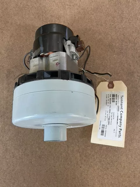Tennant EX-SC-412 Vacuum Motor 5.7D 240VAC 2 Stage No. 607281