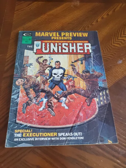 Marvel Preview Presents The Punisher #2 1975 SKU-RM