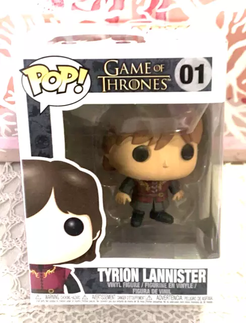 Funko Pop Vinyl Game Of Thrones Figure Tyrion Lannister #01