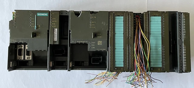 SIEMENS CPU317-2 DP + CP343-1 Lean + CP343-1 Adv. + S;321+SM322+SM331+SM332