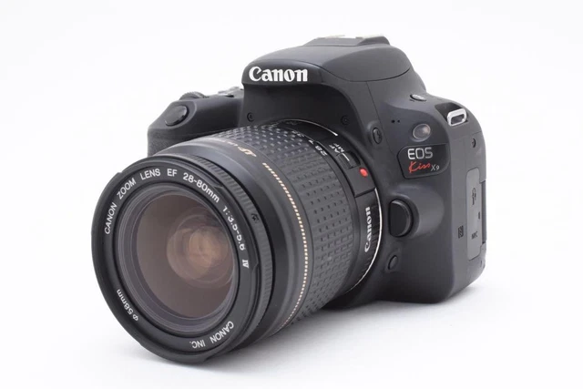 CANON KISS X9I Standard Lens Set/Canon EF 28-80mm $748.15